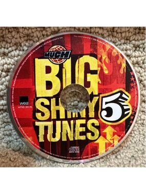 Much Music Big Shiny Tunes 5 CD Compilation Red and Yellow One Size